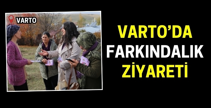Varto Belediyesi'nden 25 Kasım farkındalık ziyareti