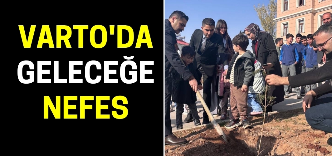 Varto'da geleceğe nefes: Fidanlar toprakla buluştu, umutlar yeşerdi!