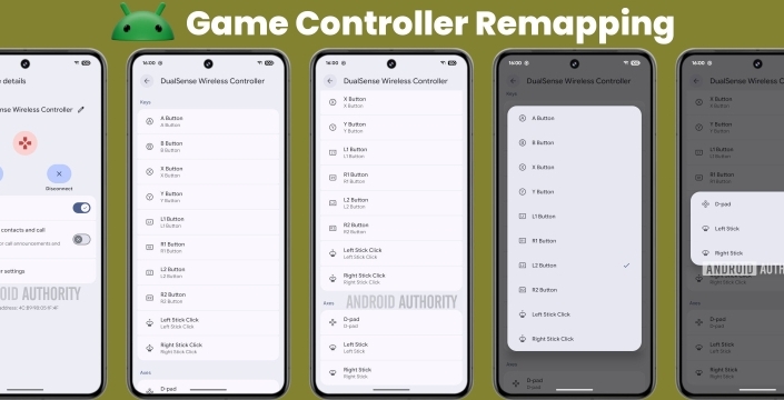 Android 17 geliyor: Oyun kolları için devrim niteliğinde tuş atama özelliği!