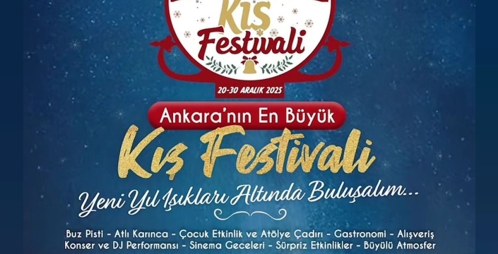 Ankara, ilk ve en büyük kış festivali için geri sayım başladı
