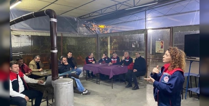 Aydınlı hayvan üreticileri şap hastalığına karşı bilgilendirildi