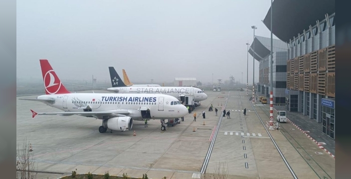 Batman Havalimanı'nda Kasım ayı rekoru: 63 bin 490 yolcu uçuş yaptı