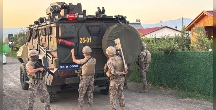 Erzurum'da nefes kesen operasyon: 80 firari zanlı polisten kaçamadı