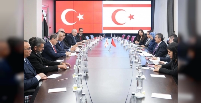 Milli Eğitim Bakanı Tekin, KKTC'li mevkidaşı Çavuşoğlu ile eğitim iş birliğini masaya yatırdı