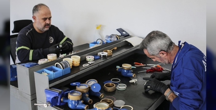 ASKİ'den 'hurda' sayaçlara hayat: Ayda 6 bin sayaç yeniden hizmette!