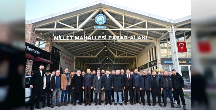 Başkan Yılmaz, pazar esnafıyla kahvaltıda buluştu: Talepler hızla yerine getirildi