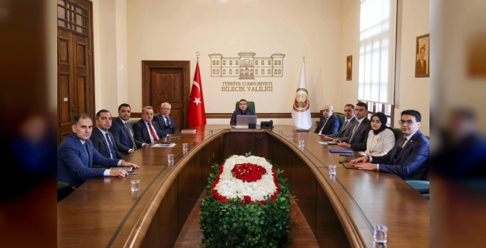 Bilecik'te vali sözer, kamu hizmetlerini masaya yatırdı