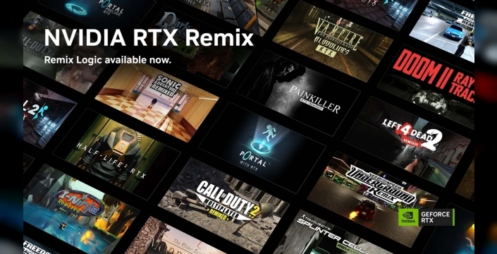 Eski oyunlar artık Nvidia Remix Logic ile nefes alacak!