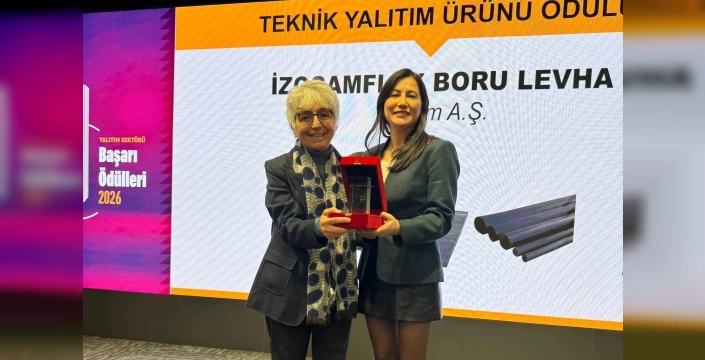 İzocamflex, 'Yılın Teknik Yalıtım Ödülü' ile taçlandı!