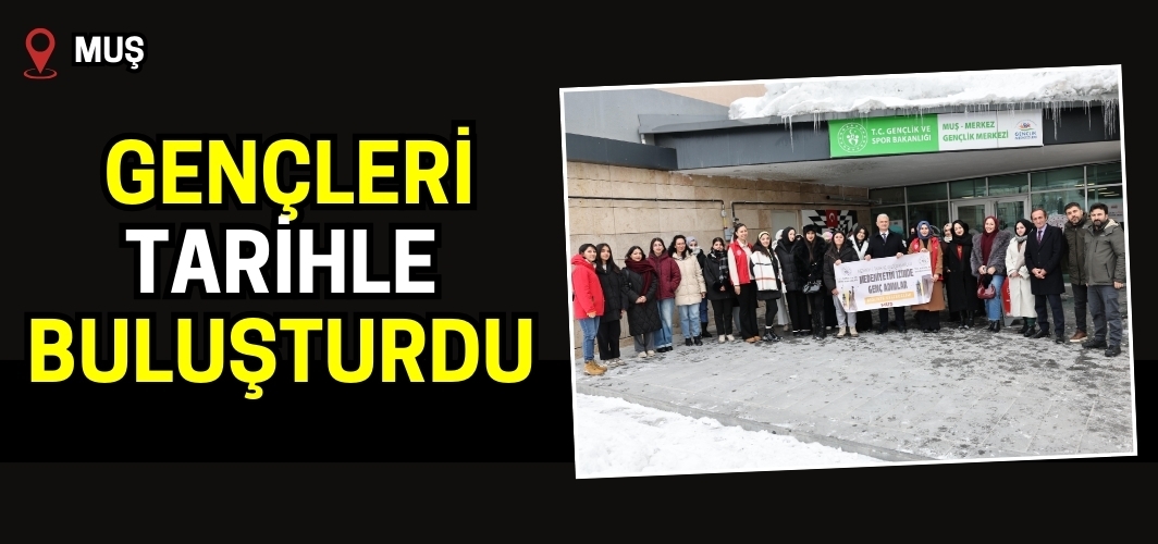 Muş Gençlik ve Spor İl Müdürlüğünden Tarihe Doğru Yürüyüş