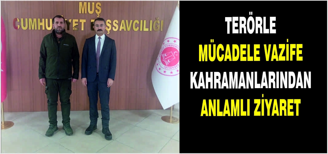 Terörle Mücadele Vazife Kahramanlarından anlamlı ziyaret