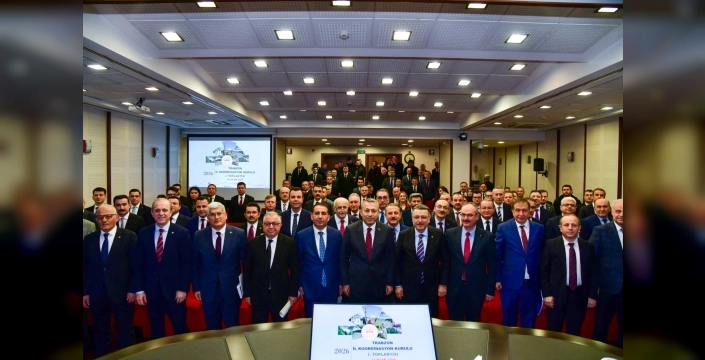 Trabzon'da 2026'nın ilk koordinasyon toplantısı yapıldı