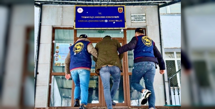 13 Yıl Hapis Cezası Olan Firari Hükümlü Erzurum'da Yakalandı