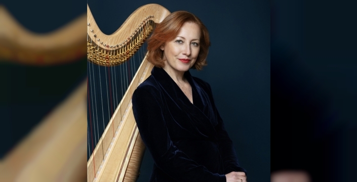 Arpın Büyülü Tınısı AKM'de Yankılanacak: Anne-Sophie Bertrand İDSO ile Sahne Alıyor