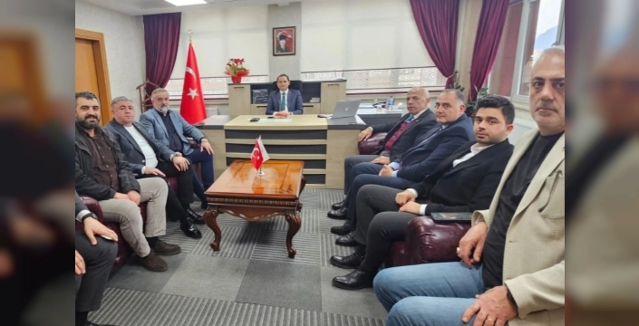 Artvin Ticaret Borsası'ndan Yusufeli Kaymakamlığı'na anlamlı ziyaret