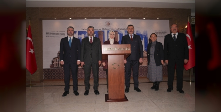 Bakan Göktaş Erzurum'da: Valilik Ziyareti ve Anlamlı Sohbet