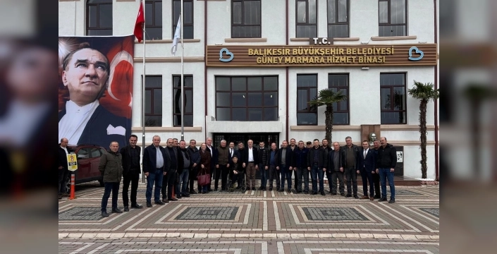 Balıkesir Büyükşehir, Bandırma'nın muhtarlarıyla buluştu: 'Siz bizim en yakın çalışma arkadaşlarımızsınız
