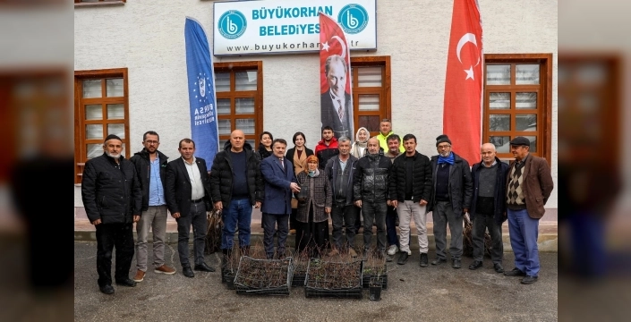 Bursa Büyükşehir, üreticilere fidan ve tohum desteği sağlıyor