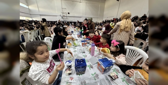 Çorum Belediyesi'nden çocuklara özel tekne orucu iftarı etkinliği