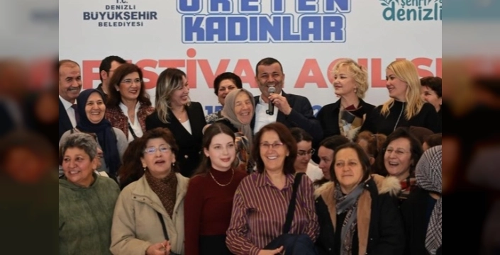 Denizli'de kadınların üretim coşkusu: Büyükşehirle Üreten Kadınlar Festivali başladı