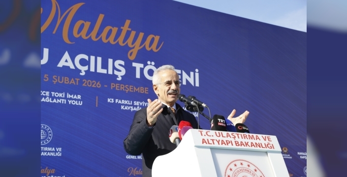 Deprem bölgesine 79,4 milyar lira harcandı: Malatya'da ulaşım atağı