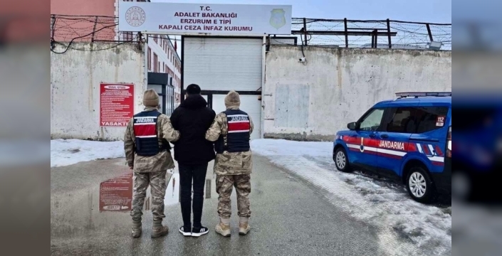 Erzurum'da 30 yıllık firari hükümlü, kaçmaya çalışırken yakalandı