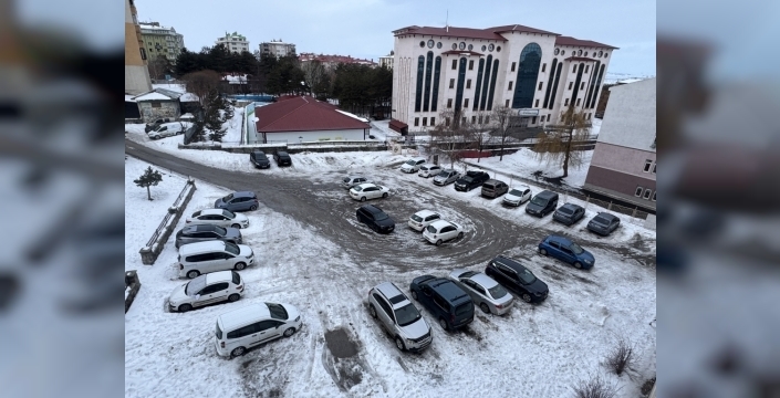 Erzurum, Kars ve Ardahan'da soğuk hava hayatı felç etti