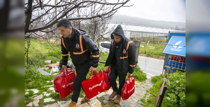 Güzelbahçe'den 350 aileye Ramazan bereketi: 3 milyon liralık destekle sofralar şenlendi
