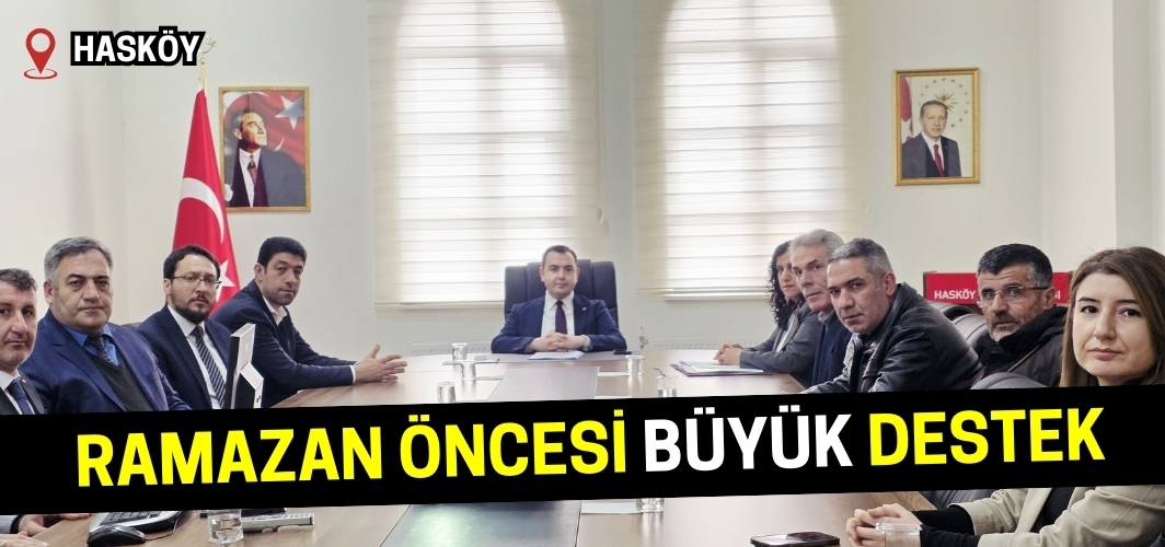 Hasköy’de Ramazan Öncesi Büyük Destek: 455 Aileye Nakdi Yardım