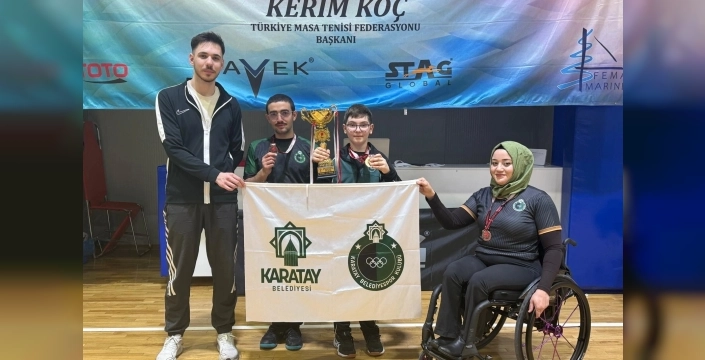 Karataylı sporcular Ankara'dan 5 madalyayla döndü, gurur yaşattı