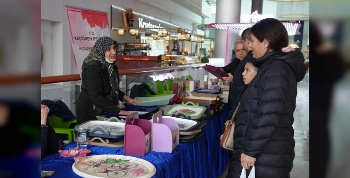 Keçiören'de yaşlıların el emeği göz nuru sergide buluştu