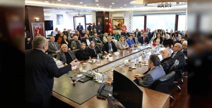 Keçiören muhtarlarından Başkan Özarslan'a tam destek: 'Yanınızdayız!