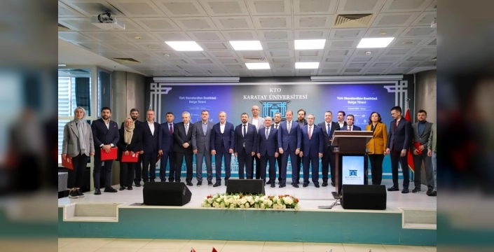 Konya'da su verimliliği zirvesi: Kurumlar TS ISO 46001 belgesiyle taçlandı