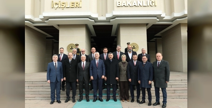 Konya'dan Ankara'ya anlamlı ziyaret: Bakan Çiftçi'ye destek mesajı