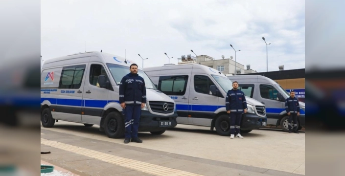 Mersin'de yatağa bağımlı hastalar için ücretsiz nakil hizmeti devrede