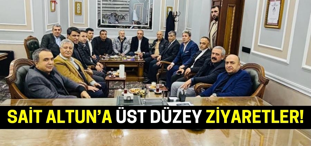 Muş Vakfı ve kaymakamlardan Sait Altun’a anlamlı ziyaret