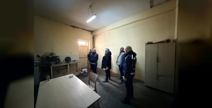 Ramazan öncesi Van'da işletmelere hijyen ve gramaj denetimi yapıldı