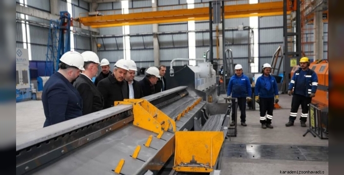 Rize Valisi Baydaş'tan Rizdemir'e tam not: Bölgenin sanayi gücü övgü topladı