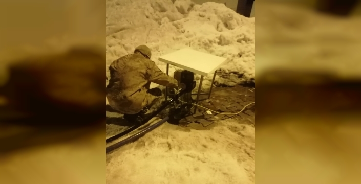 Sağanak suları okul pansiyonunu bastı, jandarma seferber oldu!
