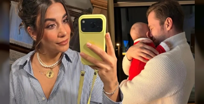 Tolga Sarıtaş ve oğlundan yeni poz: Zeynep Mayruk paylaştı