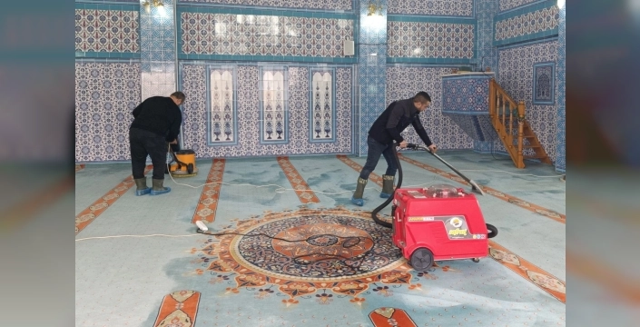 Uzunköprü'de camiler Ramazan'a hazırlanıyor: Temizlik seferberliği başladı