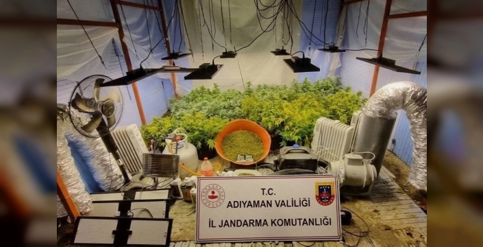 Adıyaman'da uyuşturucu imha edildi: 1500 gram skunk ele geçirildi