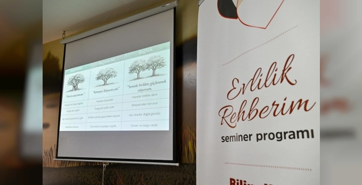 Ankara'da çiftlere ‘Evlilik Rehberim’ semineri ile sağlıklı ilişkiler destekleniyor