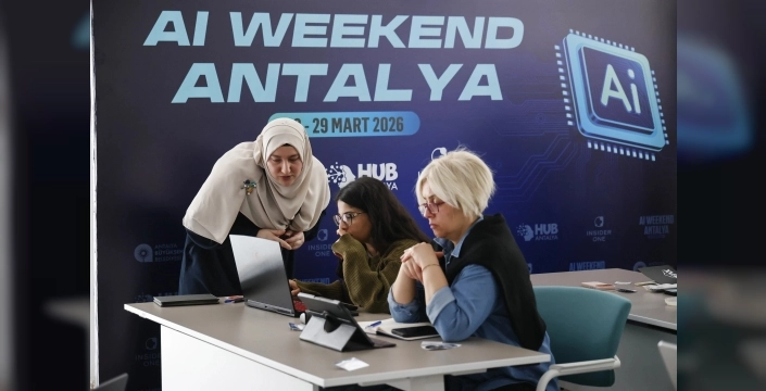 Antalya'da gençler yapay zeka zirvesinde buluştu