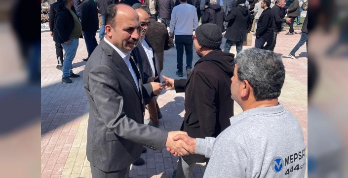 Başkan Altay'dan cuma buluşması: Vatandaşlarla hasbihal