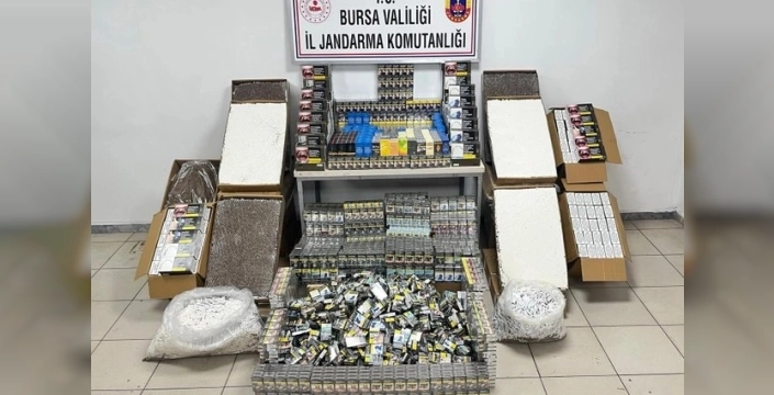 Bursa'da dev operasyon: Binlerce kaçak sigara ve tütün ele geçirildi!