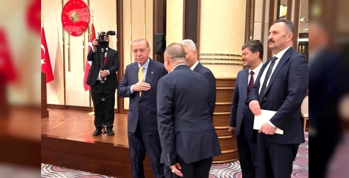 Cumhurbaşkanı Erdoğan'dan Uluslararası Esnaf Birliği Temsilcilerine Kabul: Teşekkür ve Destek Vurgusu
