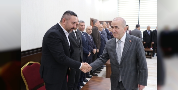 Elazığ'da bayramlaşma programında birlik mesajı verildi