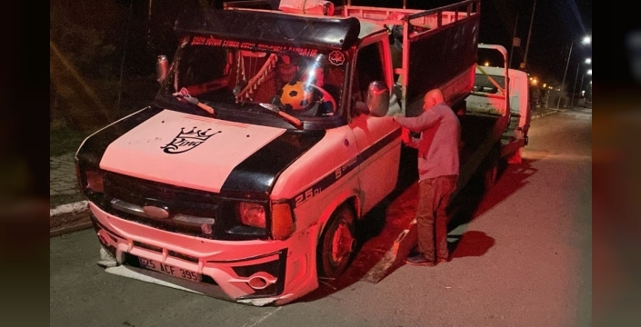 Erzurum'da ehliyetsiz sürücüye 83 bin lira ceza kesildi