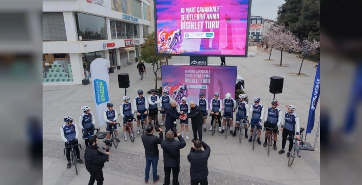 Gebze’den Çanakkale’ye 450 km’lik Vefa Yolculuğu Başladı: Gençler Tarihe Pedallıyor